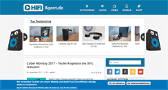 Desktop Screenshot of hifi-agent.de