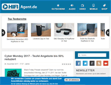 Tablet Screenshot of hifi-agent.de